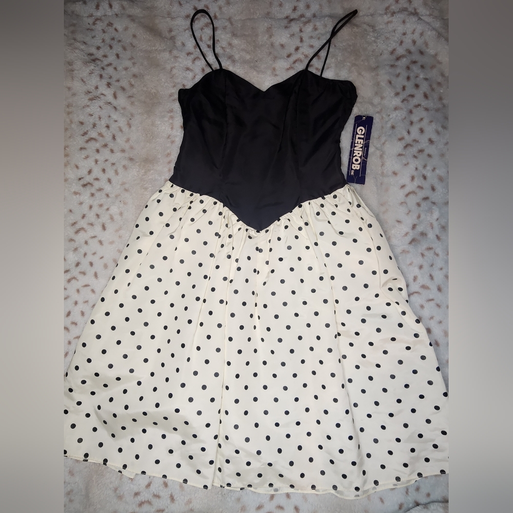 Vintage 80s prom dress